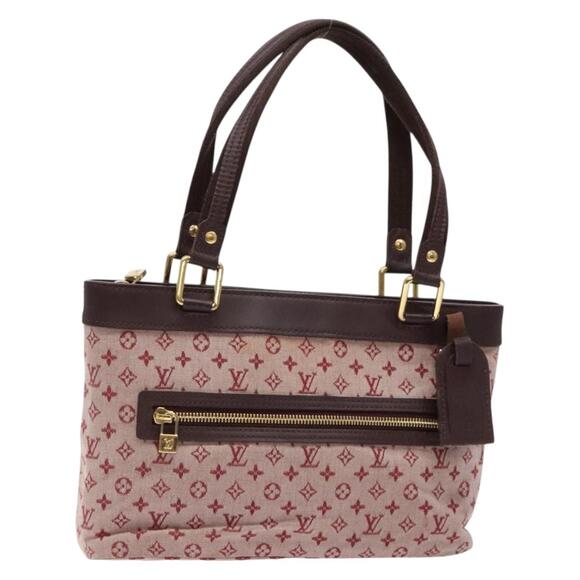 LOUIS VUITTON Monogram Mini Lucille PM Hand Bag Red M92678 - Picture 1 of 16